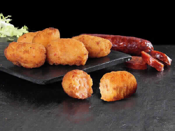 Croqueta casera de Chorizo Ibérico Croqueta casera de Chorizo Ibérico