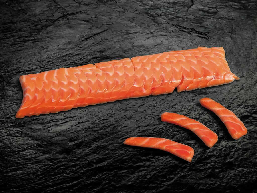 Salmón Ahumado Sashimi