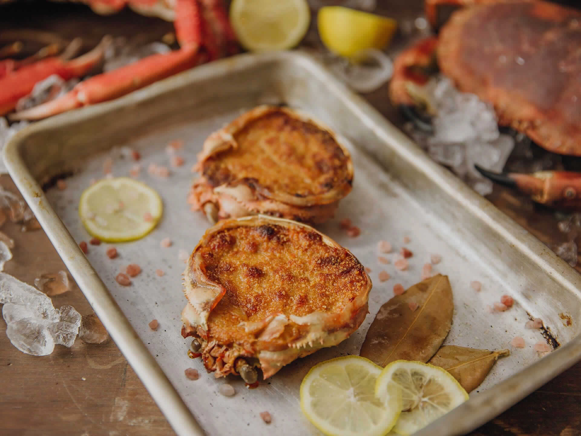 Cangrejo Relleno de Buey de Mar